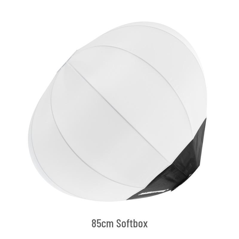 LED Studio Light with Bowens Mount: 65CM Lantern Softbox Sphere for Live Broadcasts and Photography.