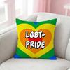 Gay Lesbian Lgbt Rainbows Pillow Case Cushion Cover Throw Pillow Case For Car Sofa