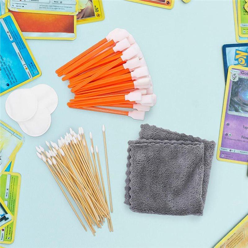 A25F-603-Piece Trading Card Cleaning Kit For TCG, Sports Cards, And More With Scratch Repair Tools