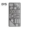 Stamping Plates Set Bows Flowers Lace Design Manicures Decoration Metal Plate Transfer Sweet Series Template