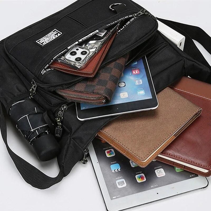 Pánská taška přes rameno Velkokapacitní Pánské Tašky na jedno rameno Business Volný čas Úložiště Dámská Taška Crossbody Pánská taška přes rameno