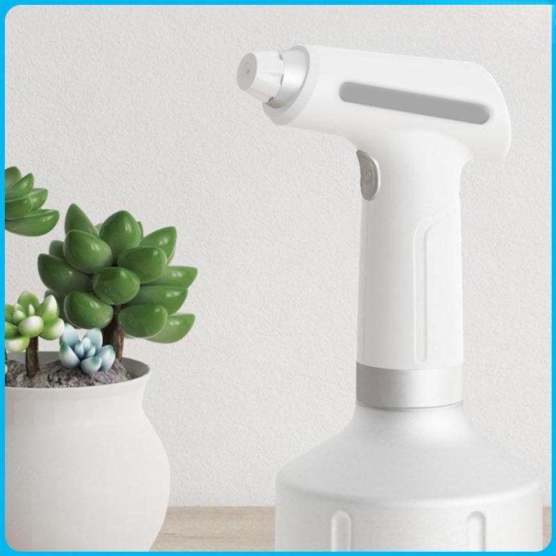Adjustable Spout Electric Plant Spray Bottle Indoor Handheld Watering Can Cleaning Sprayer Portable Garden Auto Sprinkler
