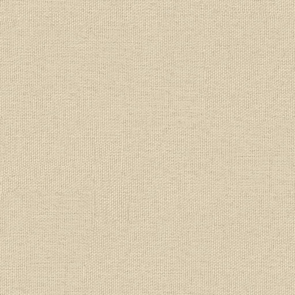 Cream Lounge Chair 55x64x80 cm Fabric