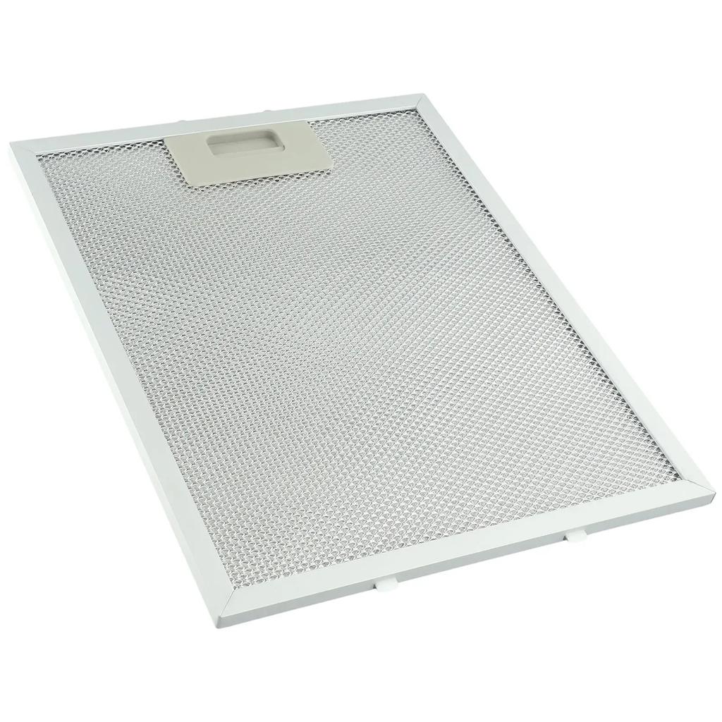 Silver Cooker Hood Filters Metal Mesh Extractor Vent Filter 340x270x9mm 5 Layers Aluminized Grease Home Improvement