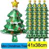 Christmas Aluminum Foil Balloons Santa Claus Gingerbread Xmas Tree Balloon New Year Xmas Birthday Party Decoration Kids Gift Toy