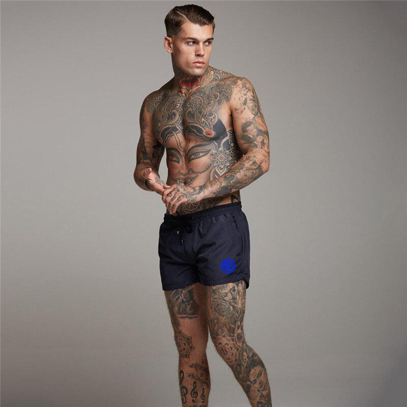 Muscleguys Summer Fitness Gyms Shorts Muscle guys Breathable Comfortable Shorts Men Workout Running Short Pants Sportwear Shorts