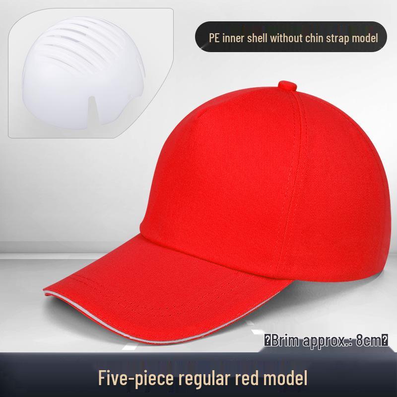 Lightweight Anti-Collision Breathable Duckbill Safety Helmet for Workshop and Worksite, Baseball Cap Style with Logo.