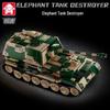 Le Yi 66051-72 Elephant Tank Destroyer IS2 Building Blocks for Kids