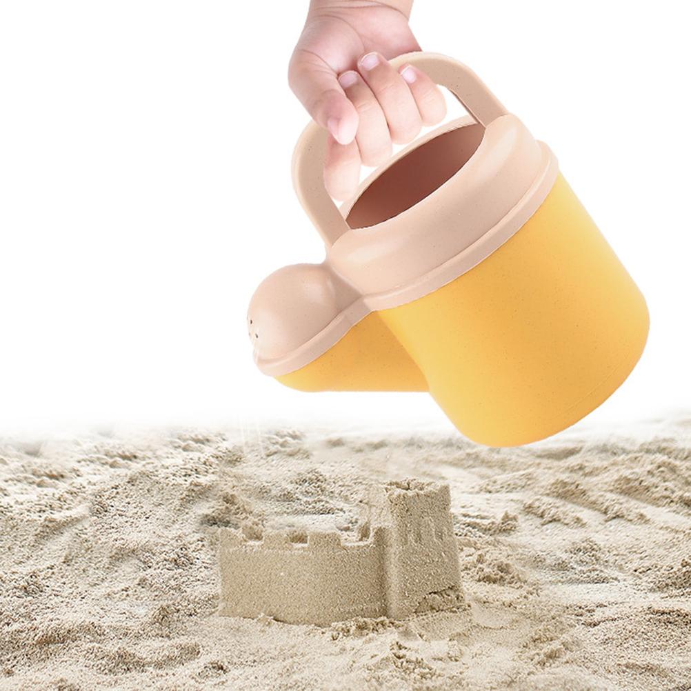 Children Beach Toy Beach Outdoor Sand Toy Set Snow Toy Including Barrel Watering Pot Rake Shovel Birthday Gift