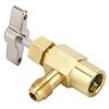 R134A Female Thread 1 2ACME Air Conditioning Refrigerant Bottle Can Opener Valve Air Conditioning Tool