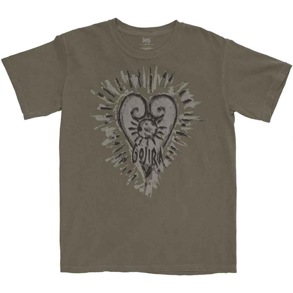 Gojira Fortitude Heart Unisexs TShirt Unisexs