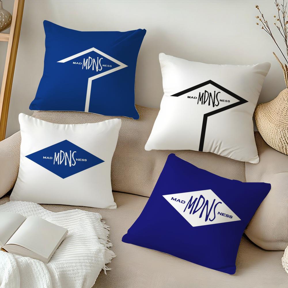 Brand Design MMadness Cushion Cover Soft Plush Throw Pillow Cover DoubleSided Decorative Cushion Case Sofa Bedroom Decor