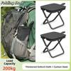 Ultra-light Portable Zipper Campstool Anti-splash Water Camp Chair Outdoor Picnic Bench  Fishing