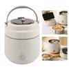 Insulated Food Container 304 Stainless Steel Long Lasting Insulation Vacuum Lunch Box with Spoon Chopsticks for Office School