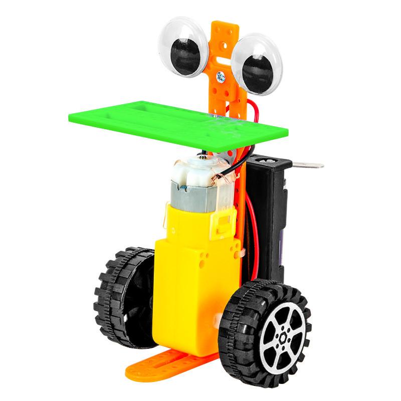 Science Experiment Diy Delivery Robot Kit With Electric Components For Childrens Stem Learning
