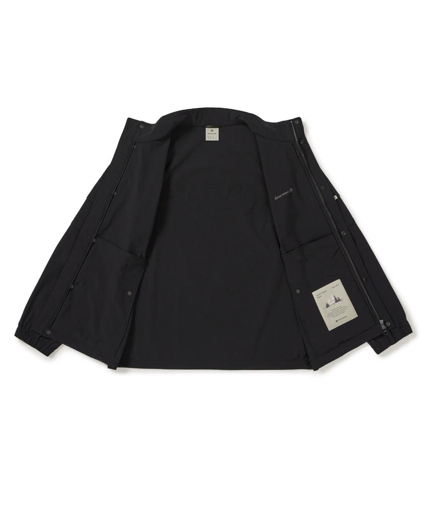 Snowpeak Apparel Root Stand Neck Windbreaker (S25Fmrwb68) Black