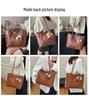 2025 New Retro Textured Women's Versatile Tote Bag - Large Capacity Shoulder Bag for Class and Commuting