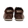 Onitsuka Tiger Mexico 66 Slip-On Fabric Classic Comfortable Versatile Trendy Low-Top Lifestyle Casual Shoes Unisex sneaker Dark-Brown 1183B603-202