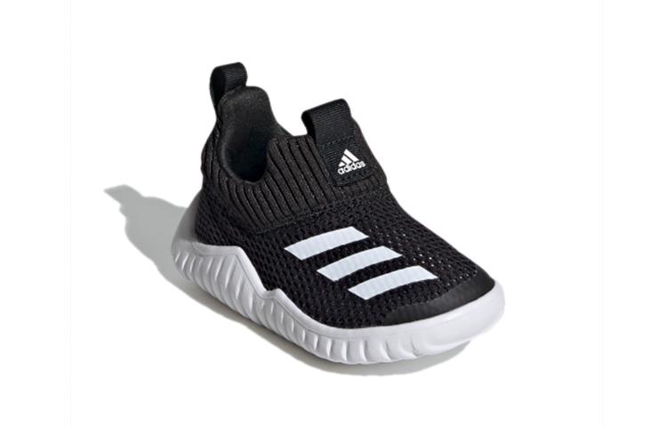 Adidas Zen 2 Slip Resistant Breathable Abrasion Resistant Low top Toddler Shoes Black White Infant And Toddler FV2618