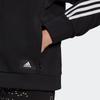 adidas Wrapped 3-Stripes Full-Zip Track Jacket Black Women GL0338