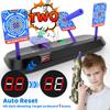 Electronic Digital Target for Nerf Guns Auto Reset Intelligent Light Sound Effect Target for Nerf N-Strike Elite/Mega/Rival Series