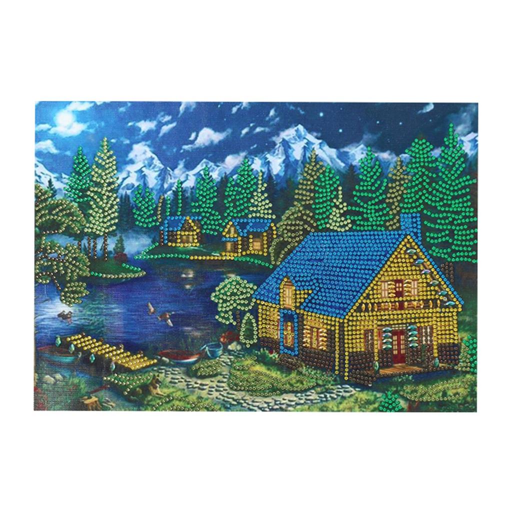 5D DIY diamond of painting Kit for Adluts Beginners Kids, Special Shaped