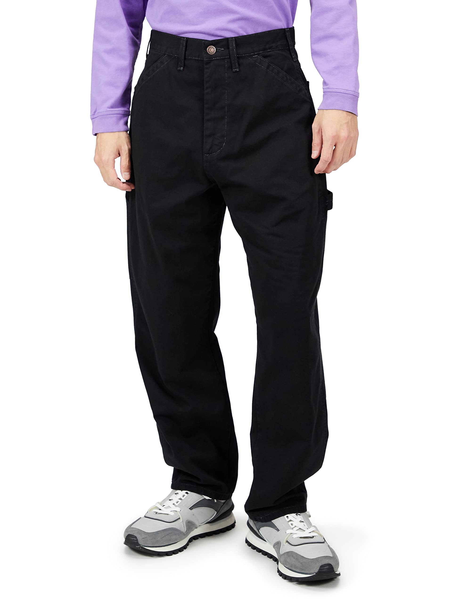 

Джинсы Edwin STEPMARK Painter Размер L, Брюки широкого кроя, UNE208, Черный, чёрный