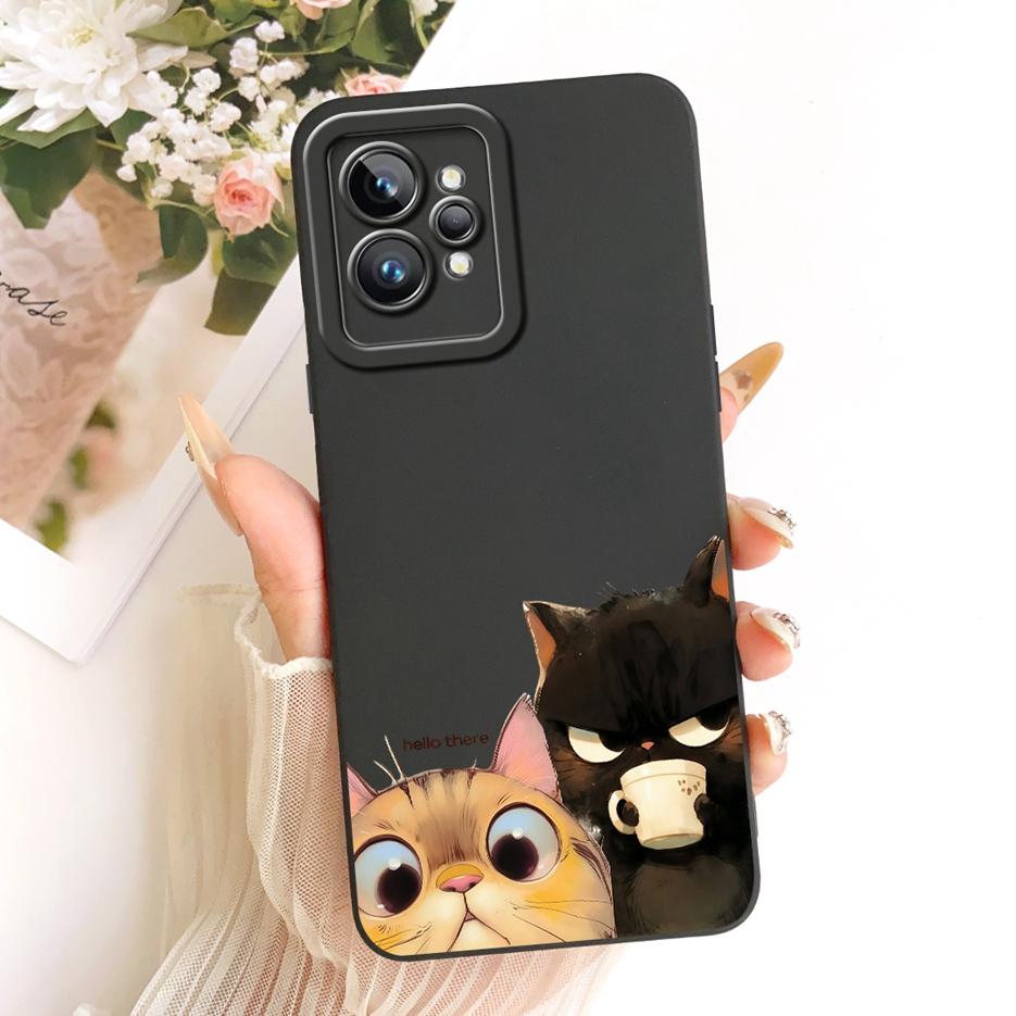 For Realme GT 2 Pro 5G Case Cool Owl Dragon Painted Cover Soft TPU Phone Cases For Realme GT Neo 2 Neo2 GT2 RealmeGT2 Pro Fundas