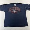 Crazy Vintage 90s Florida Panthers Black NHL Graphic T-Shirt XL DISTRESSED