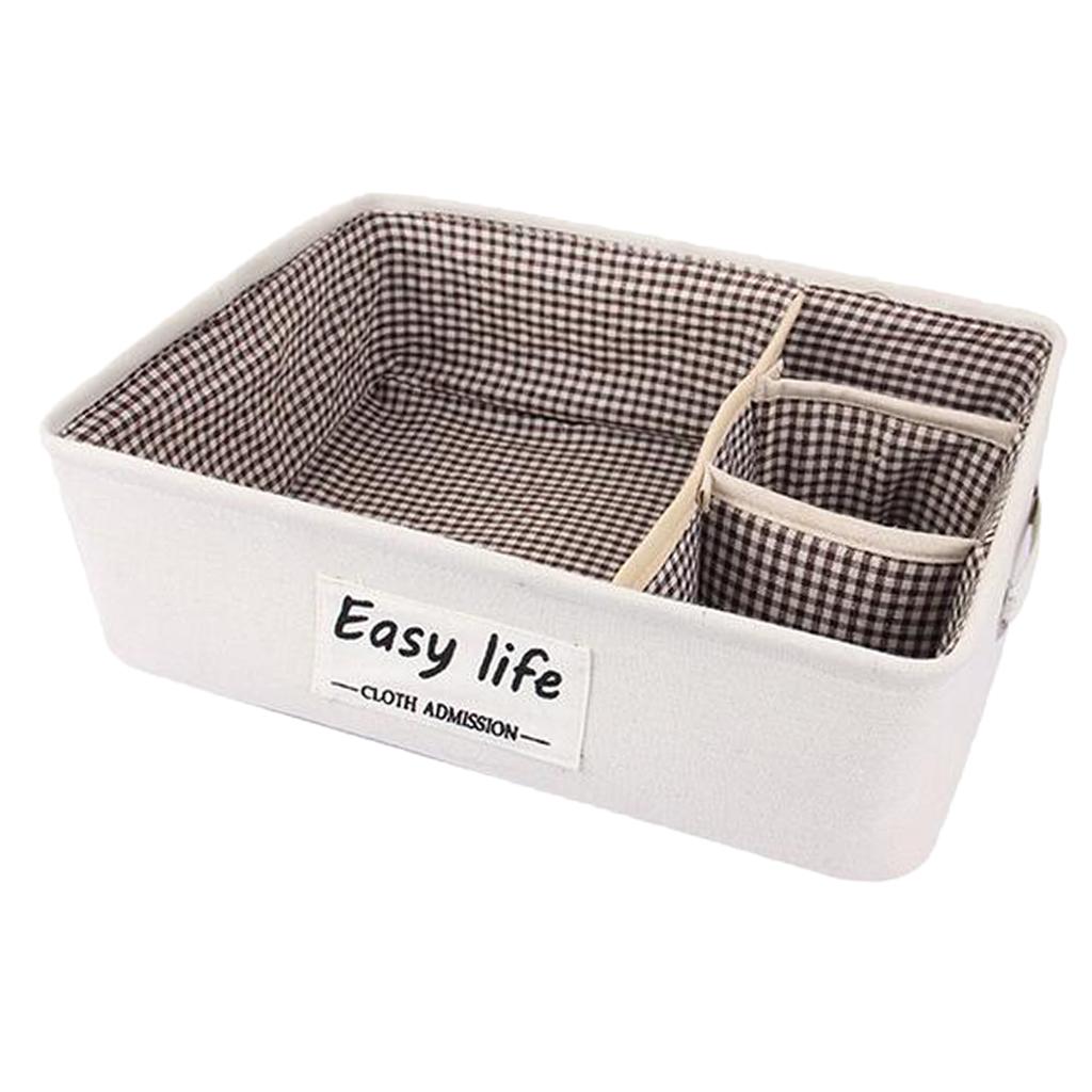 Storage Box Household Organizer Bin Basket Container For