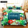 Tropical Plants Bedding Set Duvet Cover Set 3d Bedding Digital Printing Queen Size Bedding Set Fashion Design