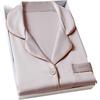 QUEEN.EASY Practical Ice Silk Pajamas for Men, Summer High-Quality Home Wear Set, Gift for Husband Or Father