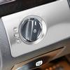 Car Accessories Headlight Switch Cover Control Head Lamp Button Frame Decoration Sticker For Mercedes Benz ML 2006 2007 GL 2008