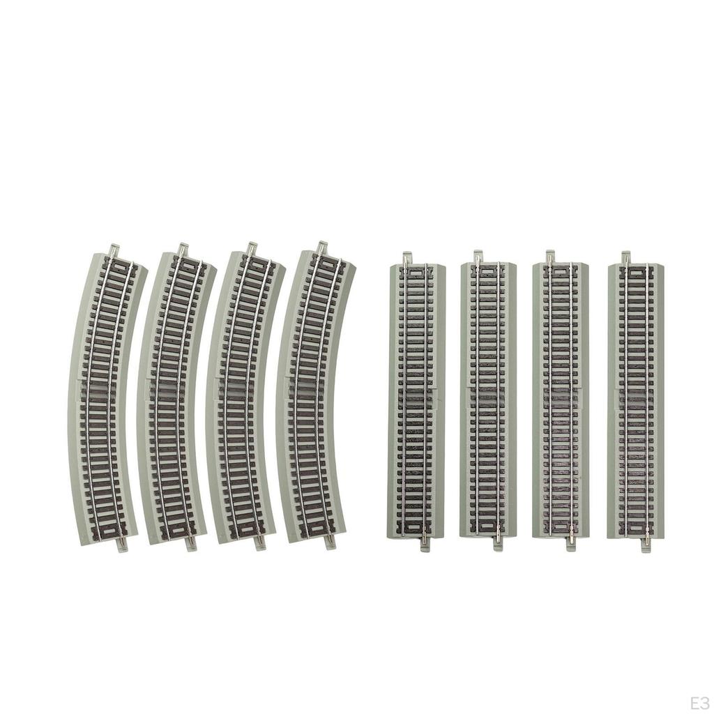 4 Pieces HO Scale Track DIY Architecture Multifunctional Railroad Model Railway Accessory for