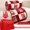 Hundred Blessings Wedding & Engagement Flannel Blanket - Cozy Gift for Office, Air Conditioning, or New Year Celebrations.