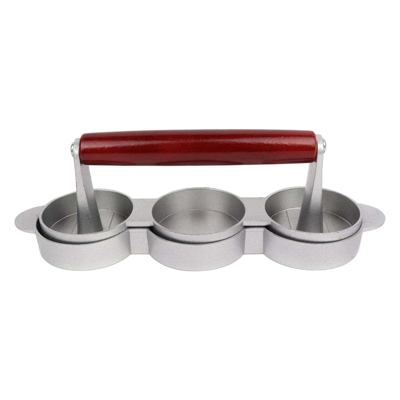 

Hamburger Press Mold for DIY Burger Patties with Non-Slip Handle and Easy-Clean Design