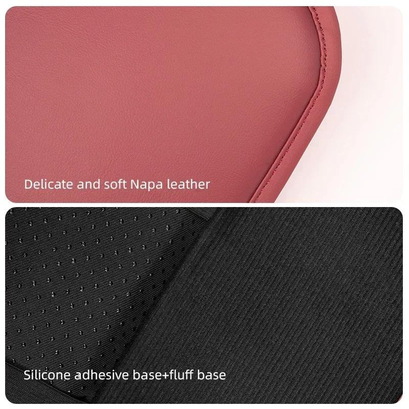 BAGO1 2026 Car Sticker Car Armrest Box Pad Leather Arm Rest Protection Cushion Cover For BMW Performance F30 F10 E90 F20 E46 E60 E70 E
