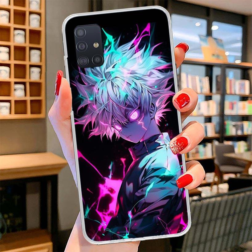 Hot Anime Hunter X Cover Phone Case For Samsung Galaxy A12 A22 A32 A52 A72 A02S Phone Case Note 20 Ultra 10 S10 Plus A51 A71 A50