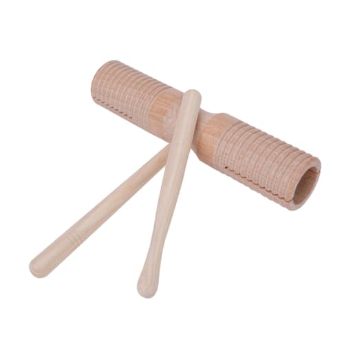 Pureseek Musical Block Wood, Wood Guiro, Eurhythmic Instrument, Children's Instrument, Percussion Table, Percussion Instrument, Musical Instrument