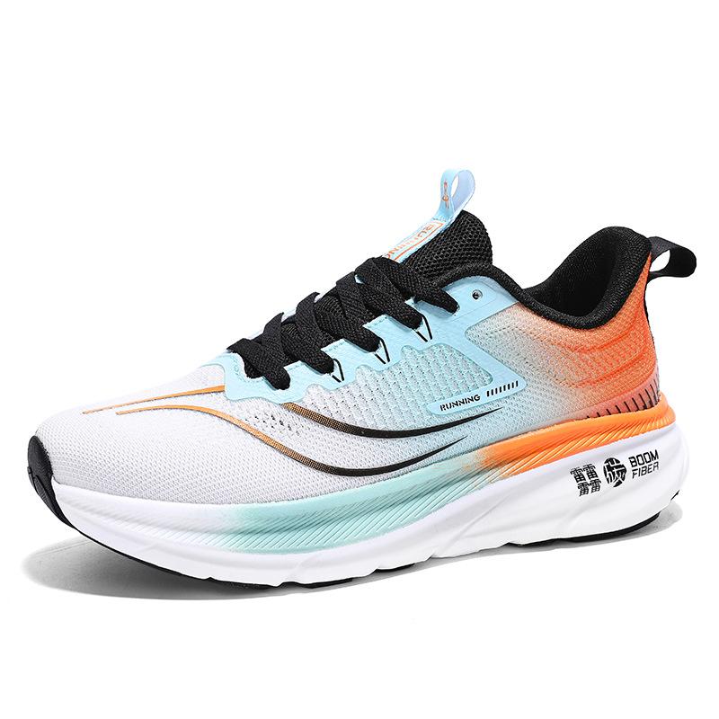 

men s shoes ultra-light, comfortable and breathable student casual shoes sports students shock-absorbing and wear-resistant sports shoes 39 помаранчевий