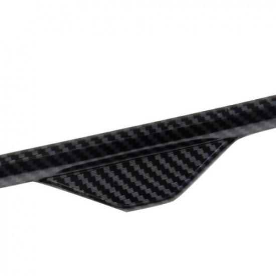 Carbon Fiber Style Rear Seat Armrest Cup Holder Cover Trim For Toyota Tundra