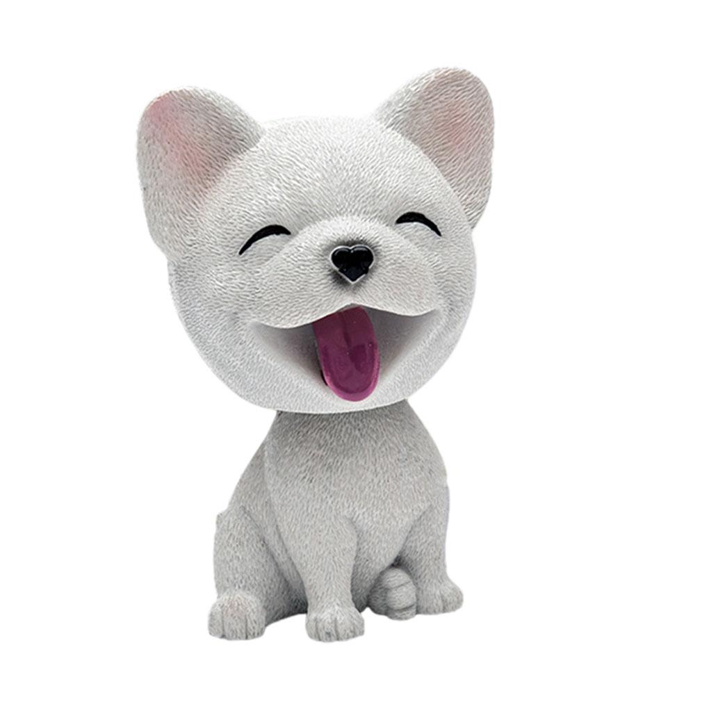 Exquisite Craft And Unique Head Nodding Puppy For Car Interior Or Home Shaking Head Puppy Ornaments