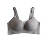 Traceless Big Breasts Show Small Bras, Thin New Glossy Upper Support Side Push, High-end Temperament Elegant Gathering Cloud Underwear