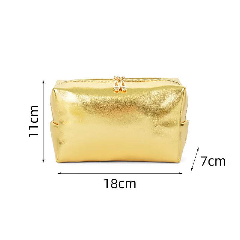 OLOMM Soft Leather 3-Piece Makeup & Wash Bag Set One Size