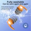 1Pair Ear Plugs For Sleeping Tapones Para Dormir Noise Reduction Swimming Ear Plug Waterproof Bouchon Oreille Sleeping Earplugs