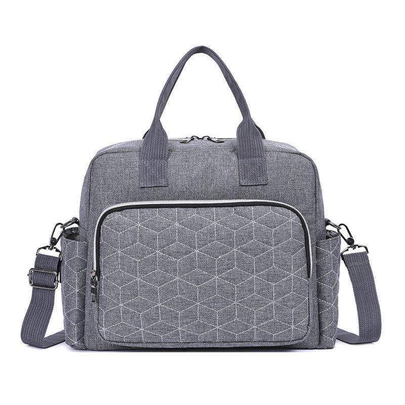 Large Capacity Multifunctional Maternity & Baby Crossbody Bag with Wet/Dry Separation