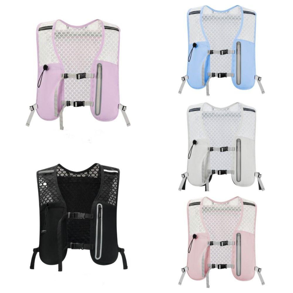 Non-Slip Hydration Running Vest Lightweight Bladder Chest Pack Water Backpack  Waterproof