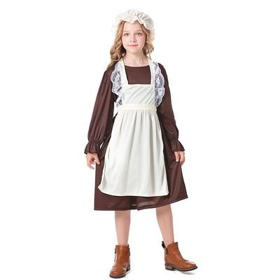 Středověký kostým prostého člověka pro děti na hraní rolí a cosplay