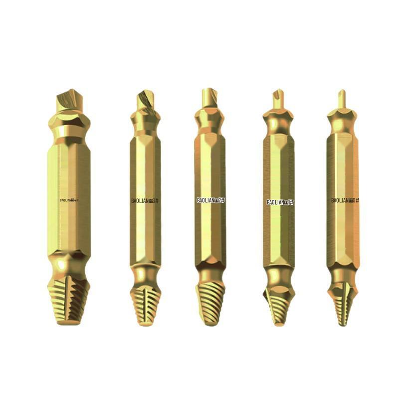 Rusty Screw & Wire Extractor - Reverse Thread Cone for Broken Head Removal