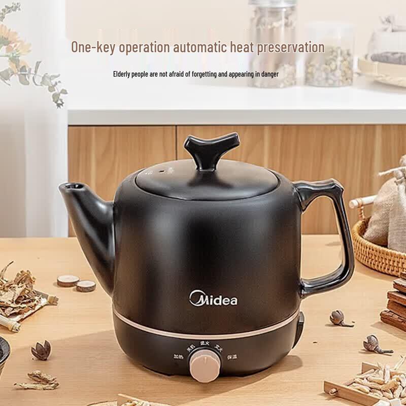 Midea 3L Smart Ceramic Electric Medicine Decocting Pot CN plug (adapter included)